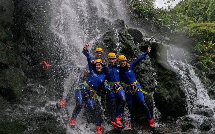 Ribeira dos Caldeirões Natural Park Canyoning Adventure in São Miguel Image 2