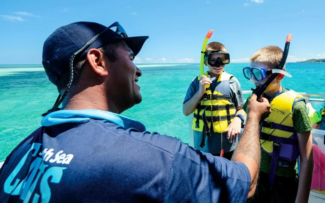 Ride and Slide: Half-Day Snorkelling Cruise with Hotel Transfers  Image 6