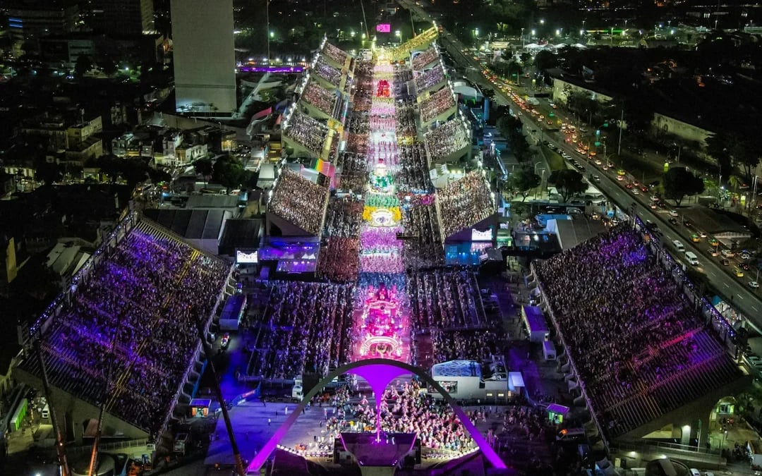 Rio Carnival 2027 Sambadrome Tickets with Round-Trip Transfers and Grandstand Seating Image 1