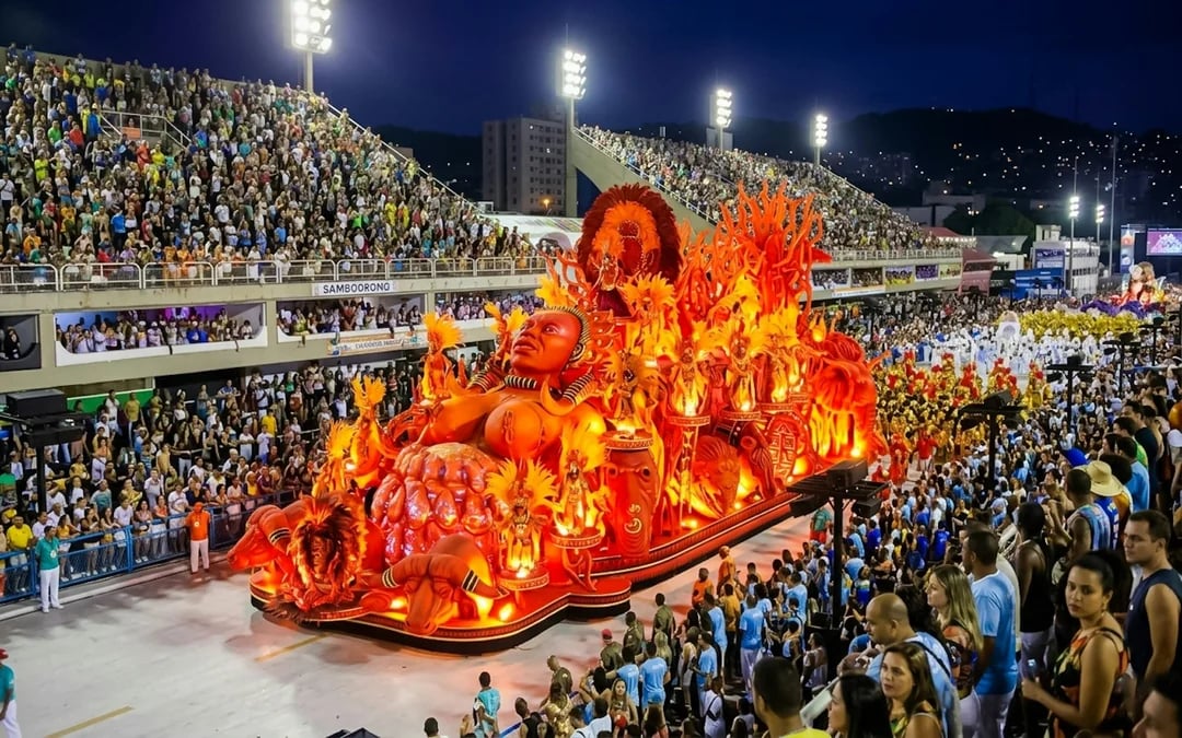 Rio Carnival 2027 Sambadrome VIP Box Tickets with Transfers, Food and Drinks Image 1