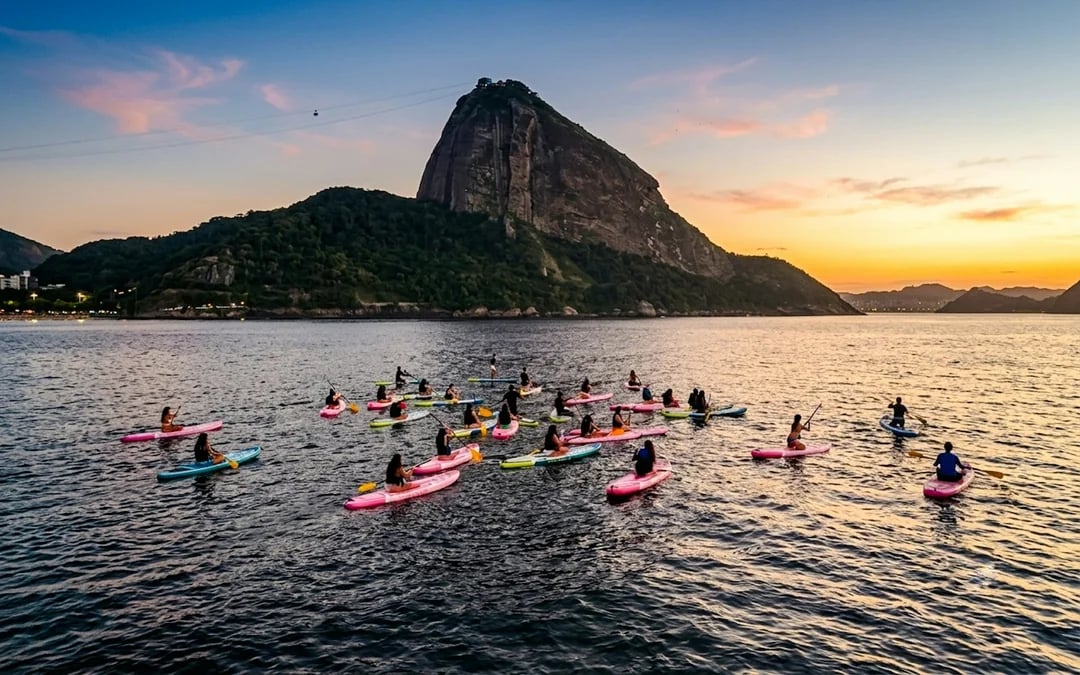 Rio de Janeiro Guided Sunrise Stand-Up Paddleboarding in Guanabara Bay Image 5