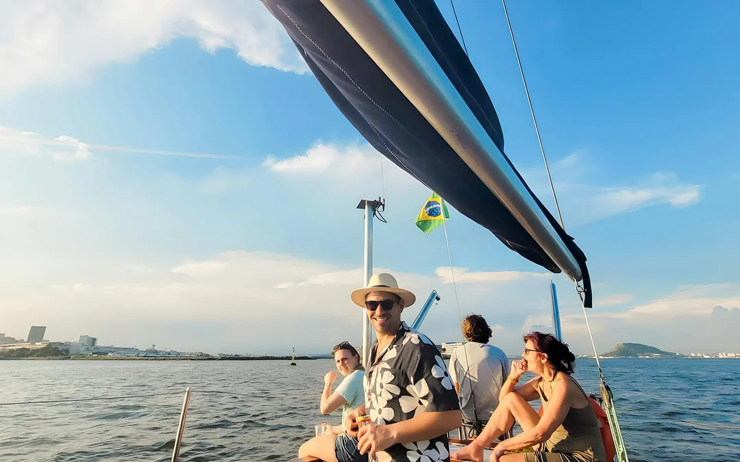 Rio de Janeiro Sunset Sailing Tour with Drinks & Swim Stop Image 2