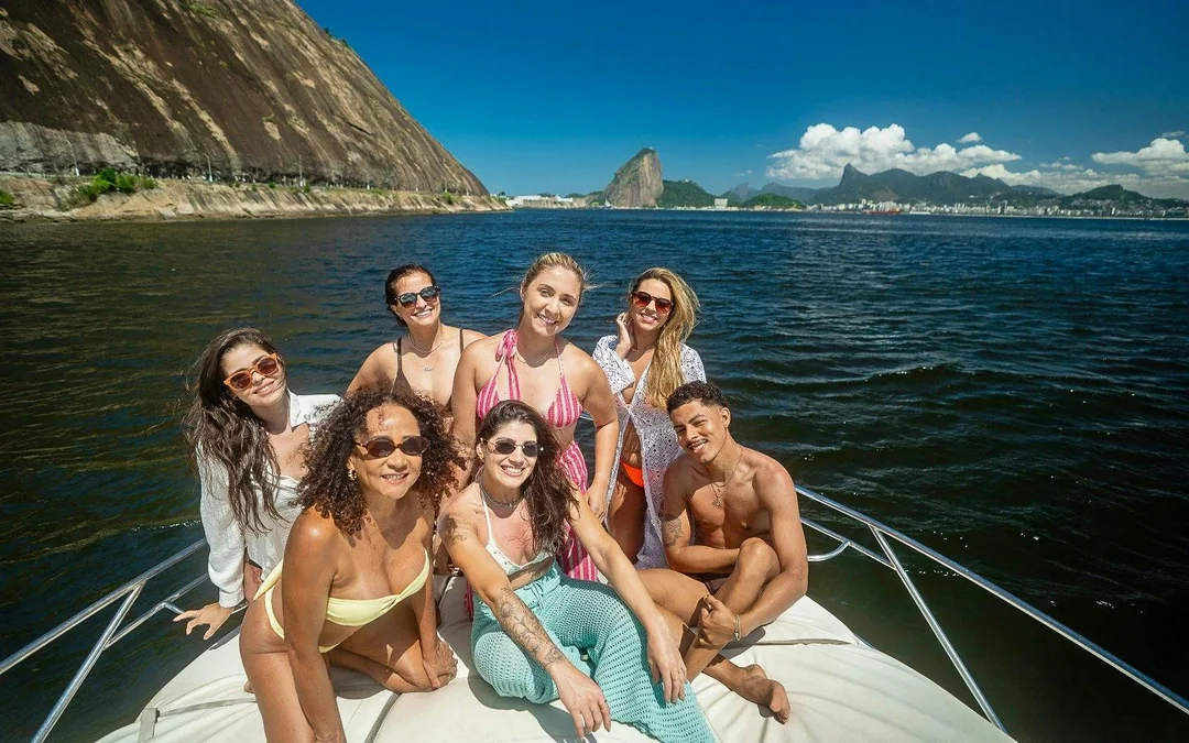 Rio de Janeiro Sunset Speedboat Tour in Guanabara Bay with Drinks & Swim Stop Image 2
