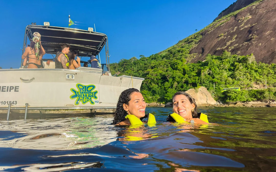Rio de Janeiro Sunset Speedboat Tour in Guanabara Bay with Drinks & Swim Stop Image 4