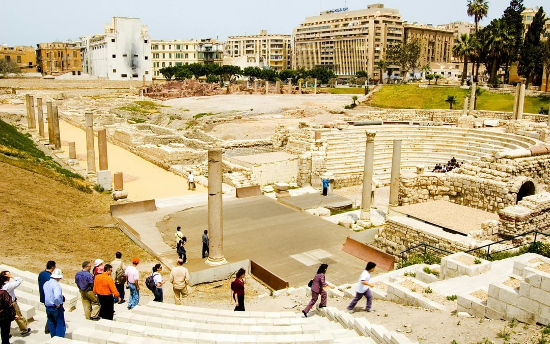 Roman Amphitheatre in Kom El-Deka Skip-the-Line Tickets Image 7
