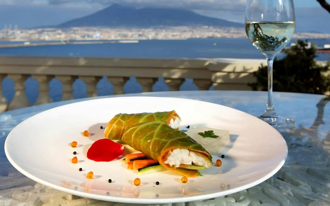 Romantic Dinner on the Rooftop Panoramic Terrace in Naples Image 2