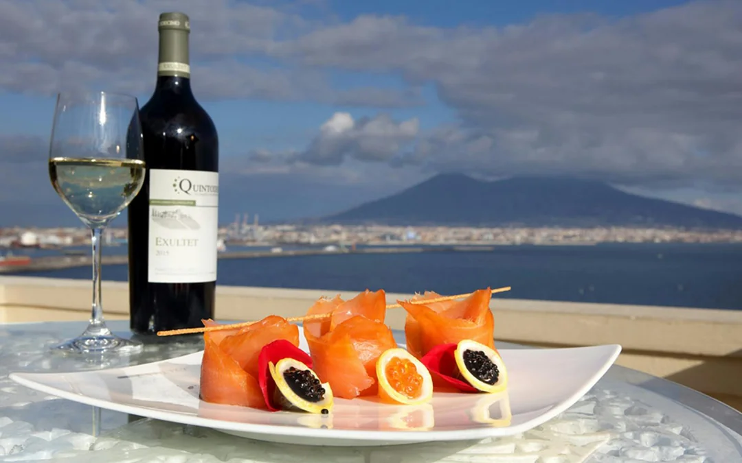 Romantic Dinner on the Rooftop Panoramic Terrace in Naples Image 3