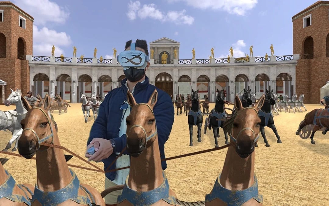 Rome: Circus Maximus Virtual Reality Chariot Race Experience Tickets Image 1