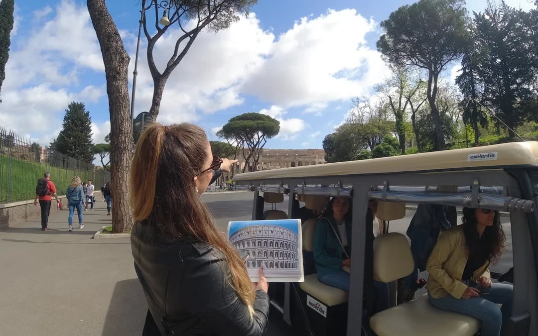 Rome: Night Tour by Golf Cart Image 7