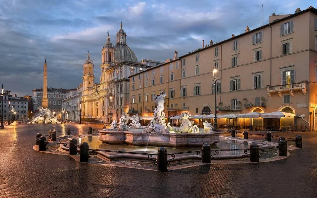 Rome Sunrise & Breakfast by Golf Cart Image 1