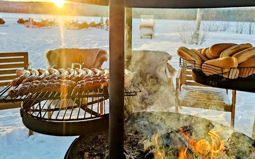 Rovaniemi: Arctic Snowmobile Safari & BBQ Image 6