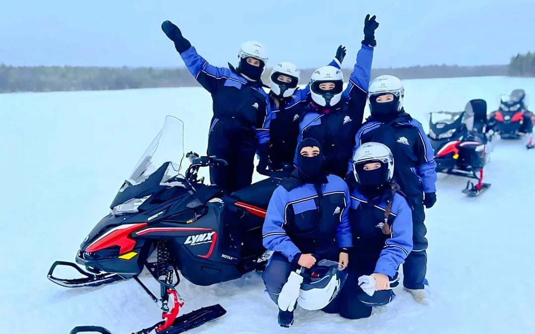 Rovaniemi: Arctic Snowmobile Safari & BBQ Image 7