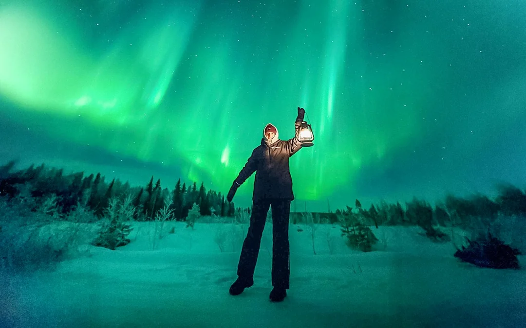 Rovaniemi: Big Group Northern Lights Tour with Guaranteed Sightings (8–48 Guests) Image 1