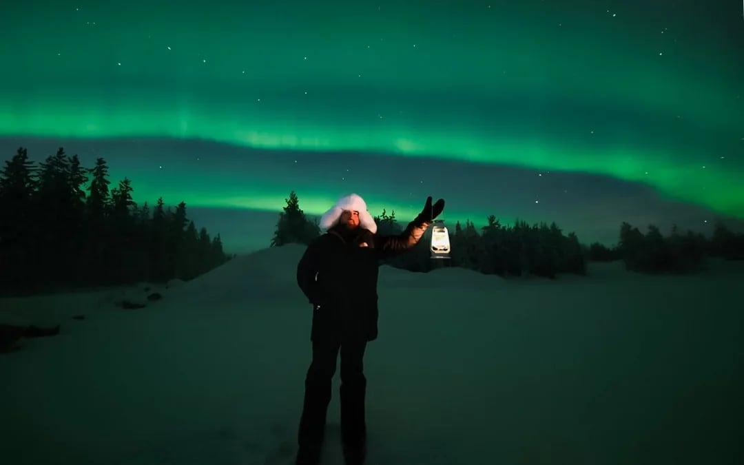 Rovaniemi: Guaranteed Northern Lights Group Tour Image 3