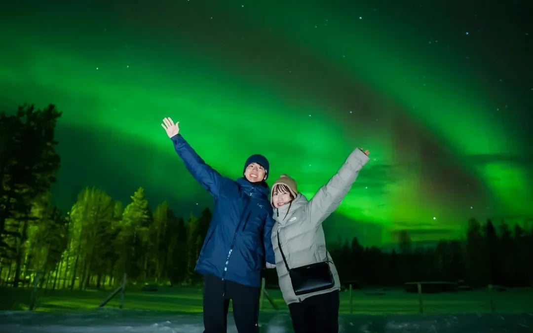Rovaniemi: Northern Lights Coach Tour with Guaranteed Sightings Image 2