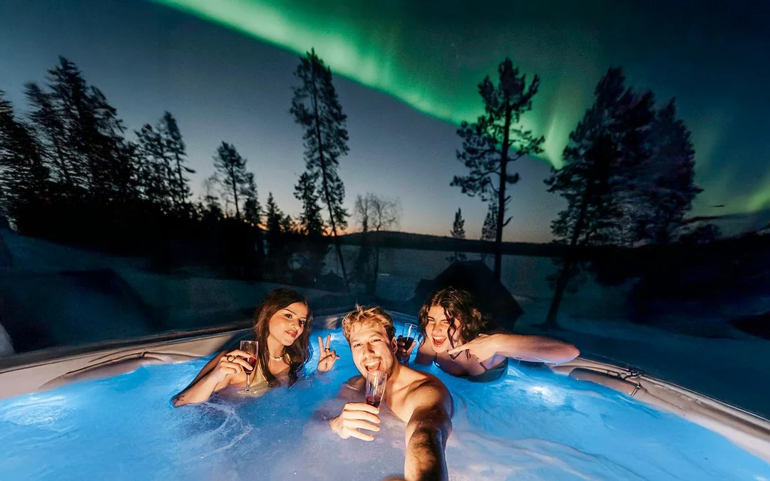 Rovaniemi: Northern Lights Sauna Experience Image 4