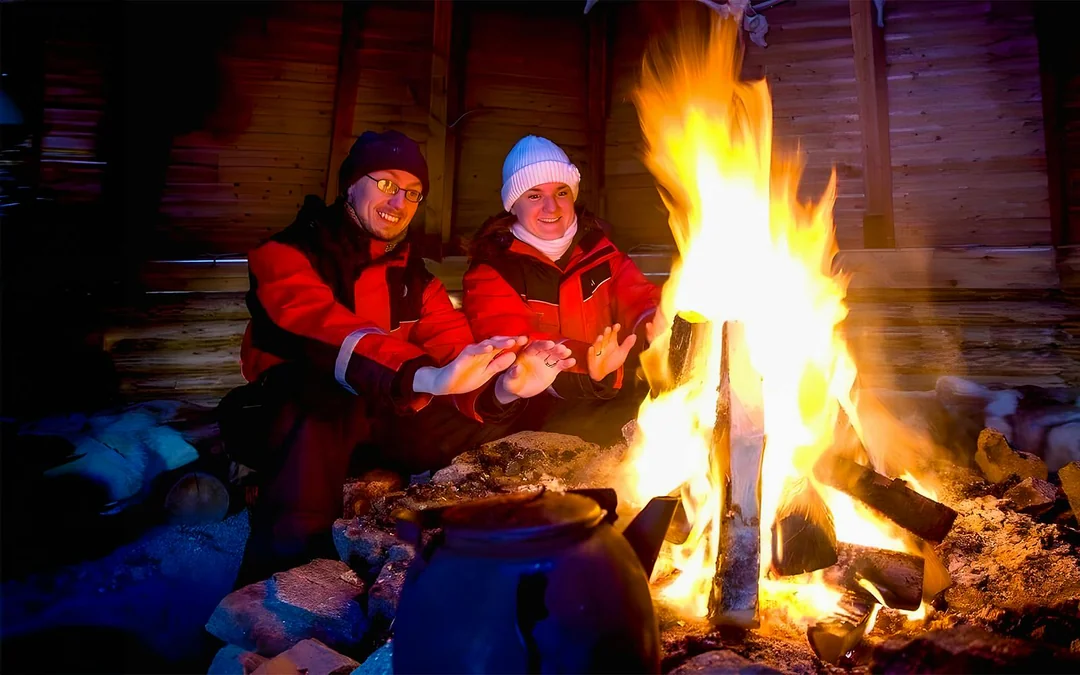  Rovaniemi: Northern Lights Snowmobile Hunt Image 4