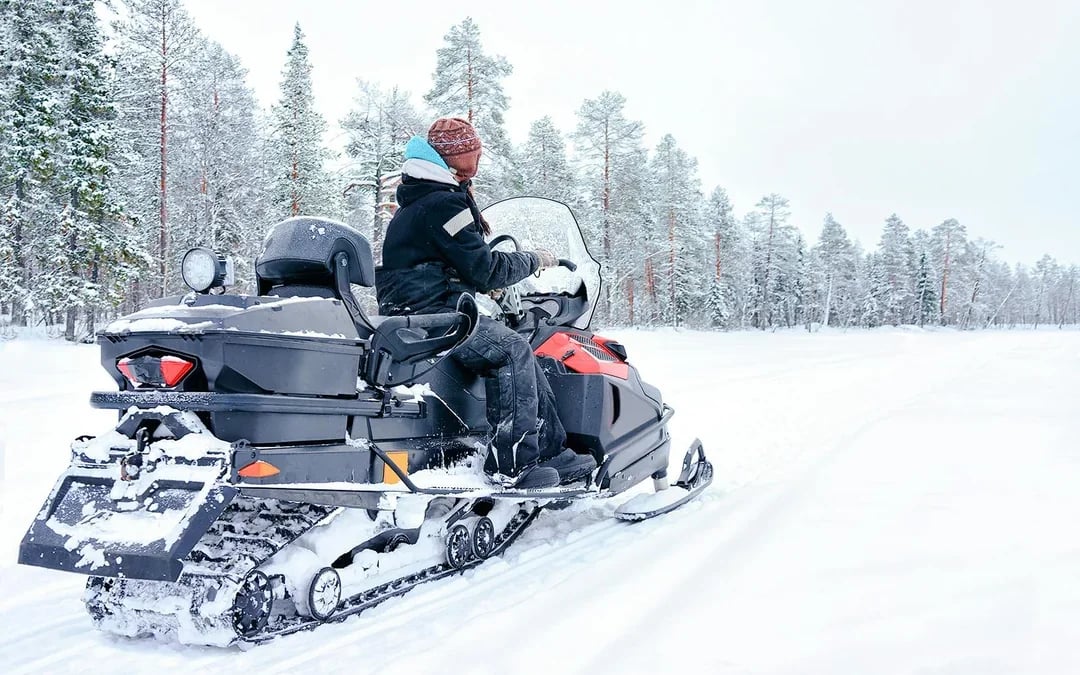 Rovaniemi: Snowmobile and Ice Fishing Experience Image 1