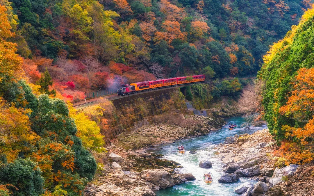 Sagano Romantic Train Ticket: Saga to/from Kameoka Image 3