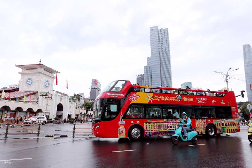 Saigon Sightseeing Double - Decker Bus Ticket: Explore Saigon with KKday