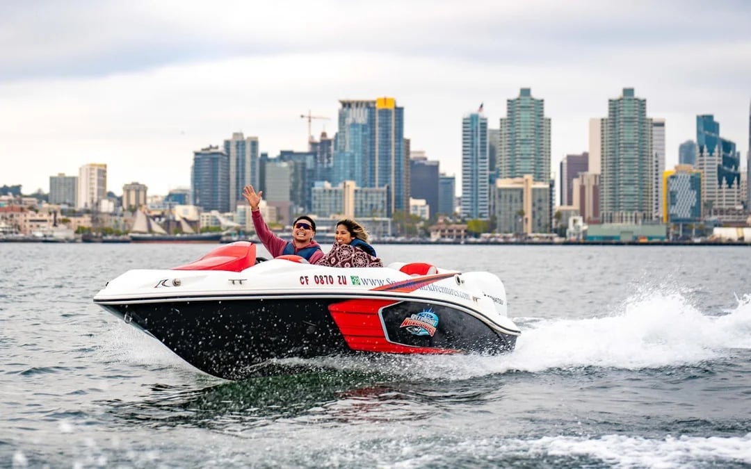 San Diego Speed Boat Adventure Tour Image 2