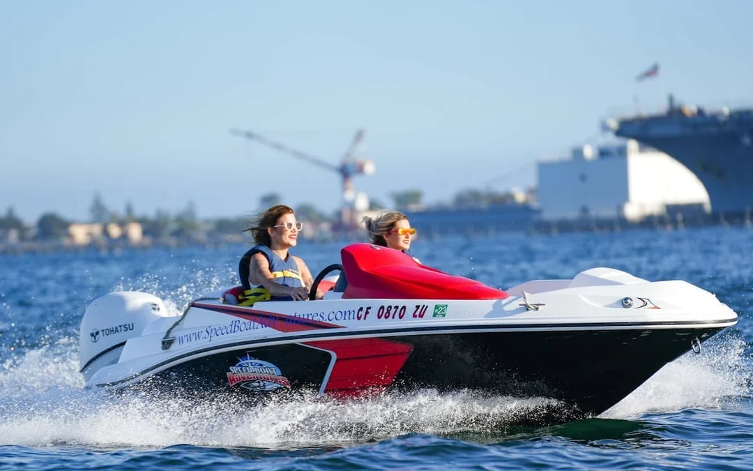San Diego Speed Boat Adventure Tour Image 4