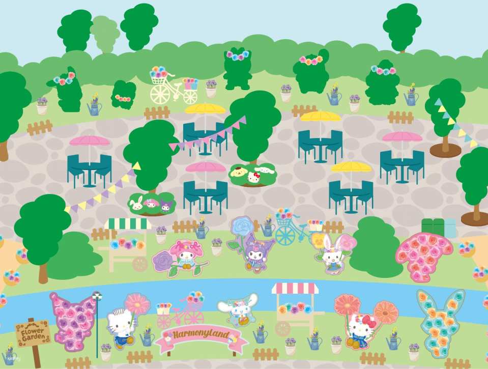 Sanrio Harmony Land Tickets in Kyushu, Japan