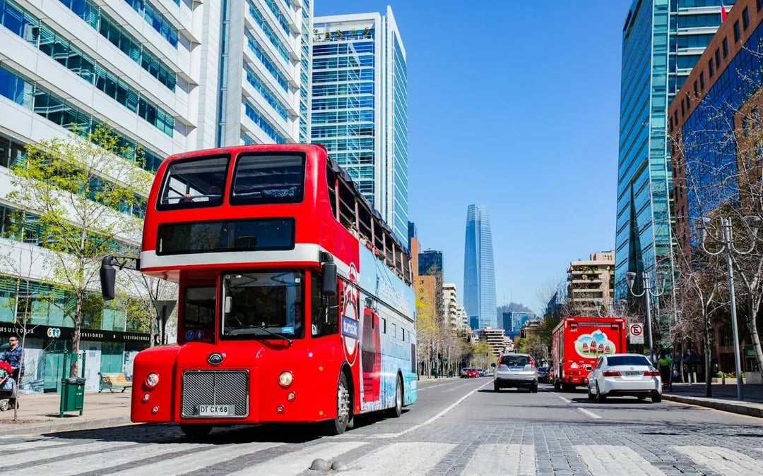 Santiago Hop-On Hop-Off Bus Tour: 2 Routes + Cerro San Cristóbal Cable Car & Santa Carolina Wine Tour Image 8