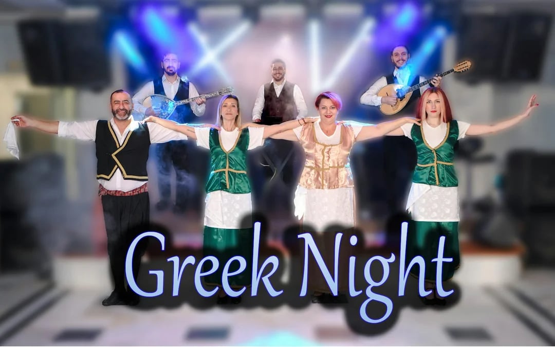 Santorini Greek Night Show with Buffet Dinner and Unlimited Drinks at Dimitris Restaurant Image 2
