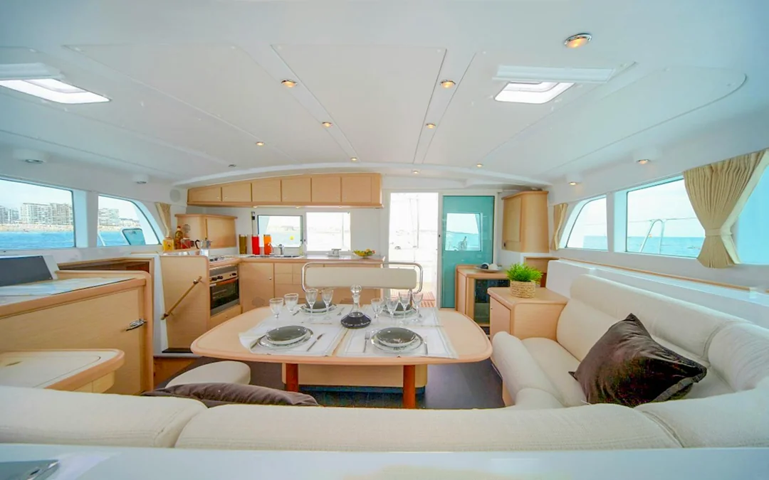 Santorini Private Sailing Catamaran Cruise with BBQ, Drinks & Transfers
 Image 5