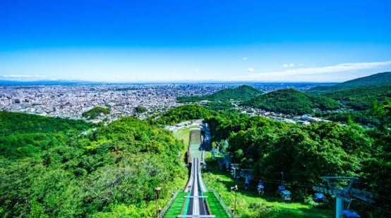 Sapporo Okurayama viewing point
