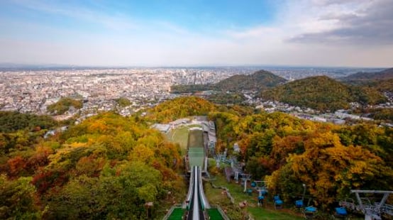Sapporo Okurayama viewing point