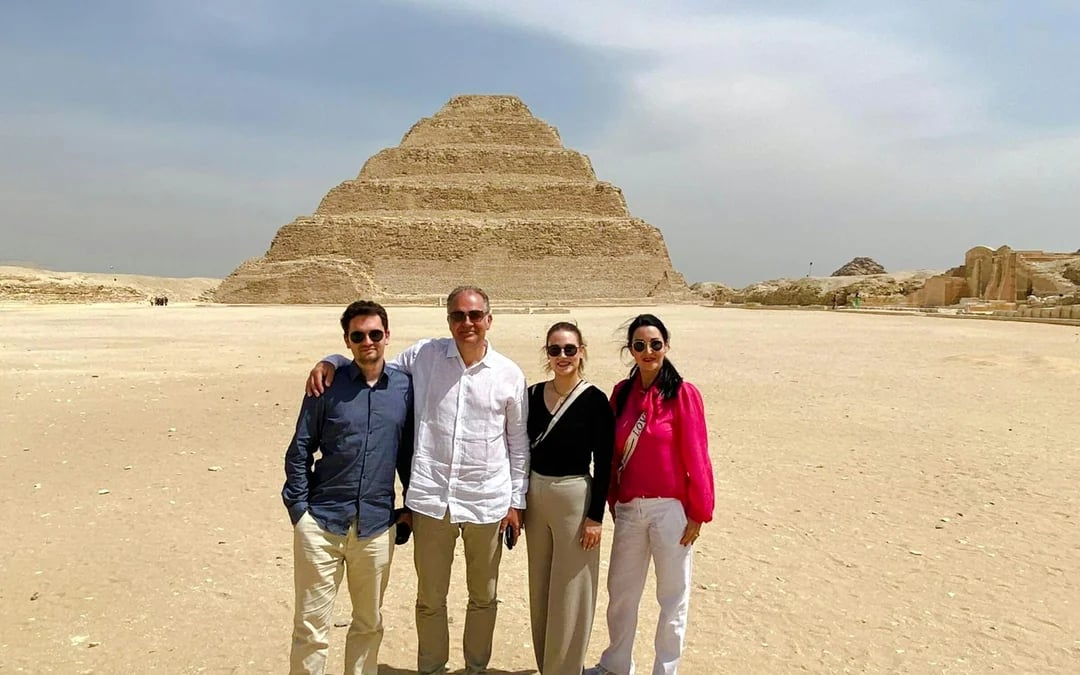Saqqara Egyptologist-Guided Private Tour with Step Pyramid, Pyramid of Unas and Serapeum Image 5