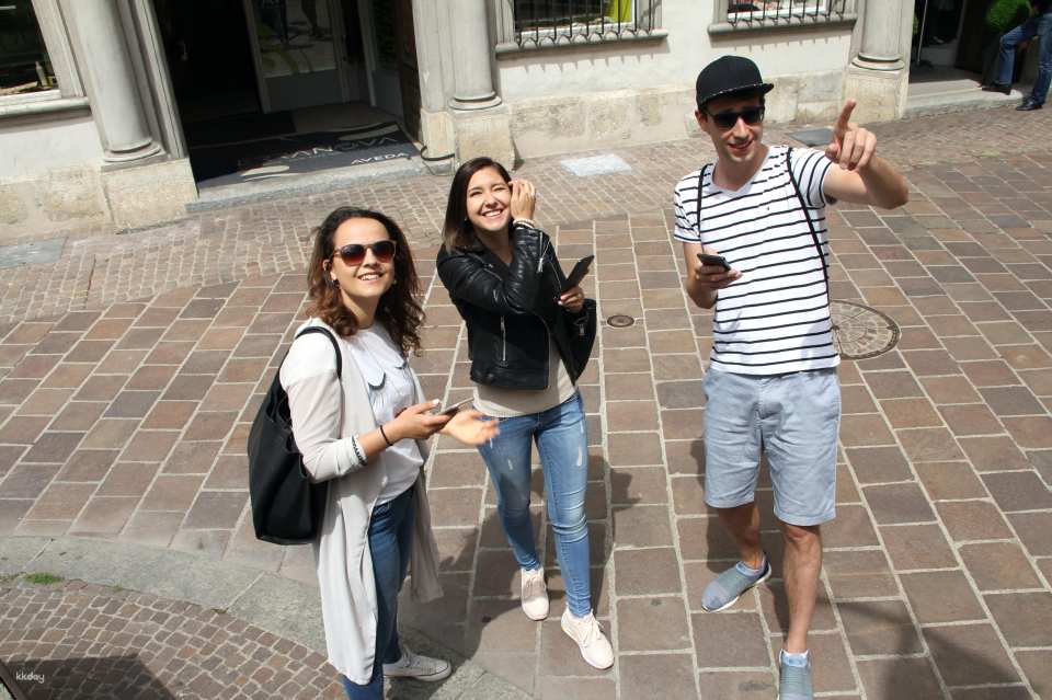 Schaffhausen interactive scavenger hunt with smartphone