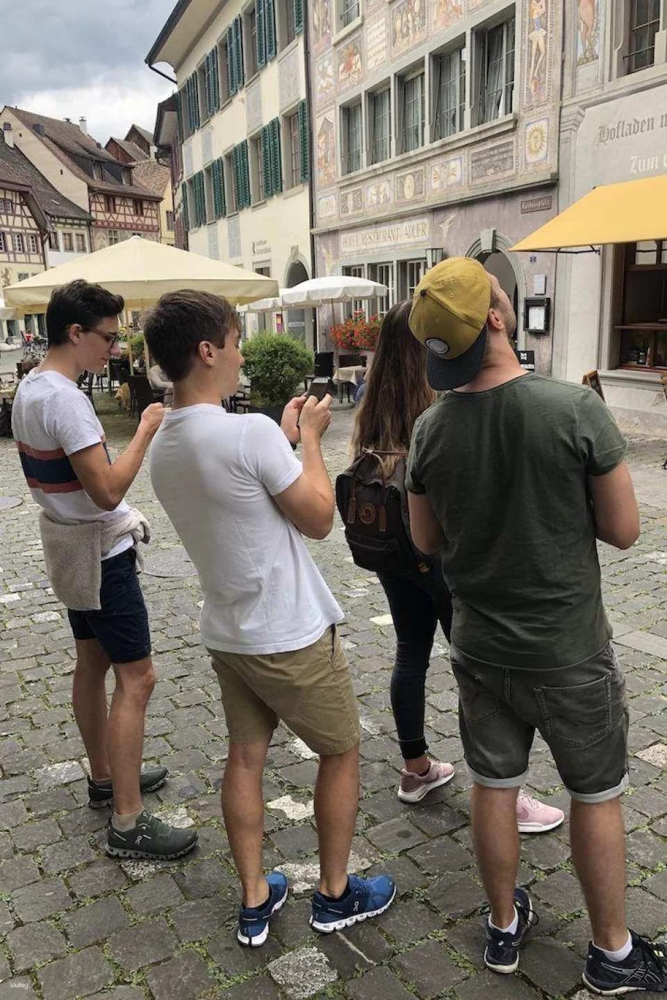 Schaffhausen interactive scavenger hunt with smartphone