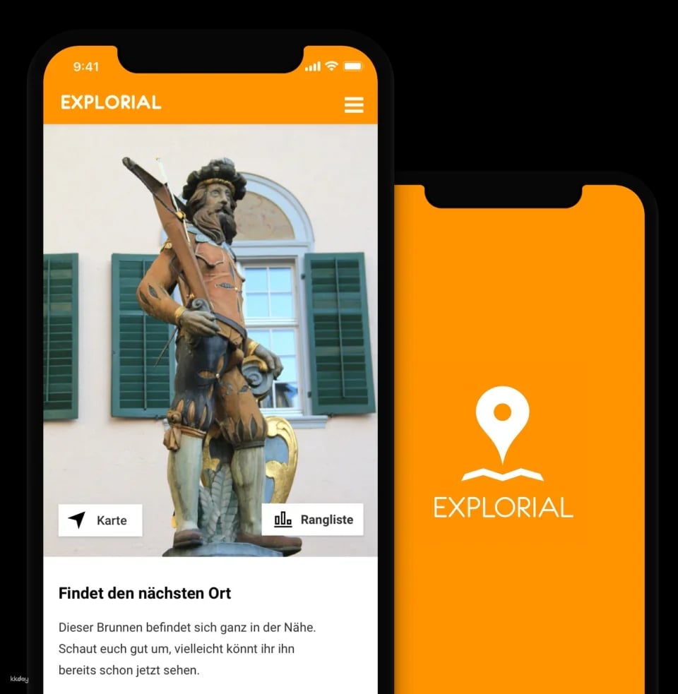 Schaffhausen interactive scavenger hunt with smartphone