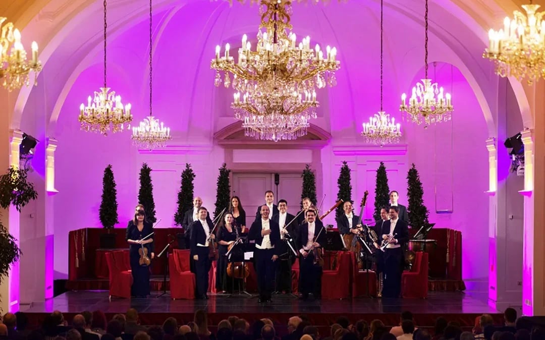 Schönbrunn Palace: Mozart & Strauss Concert with 3-Course Dinner Image 1