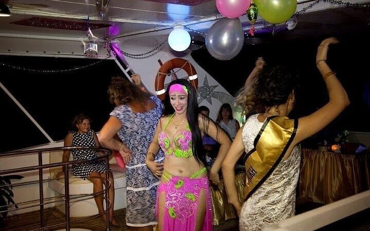 Seafood Dinner Cruise with Belly Dancing, Live Band, and Magic Show on Sharm El Sheikh Boat Image 2