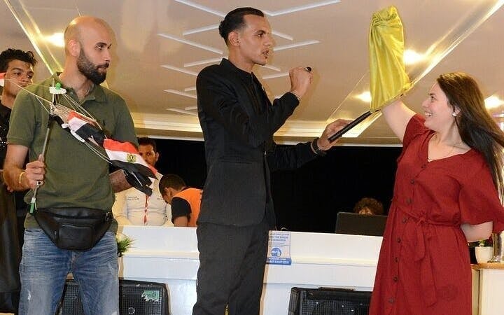 Seafood Dinner Cruise with Belly Dancing, Live Band, and Magic Show on Sharm El Sheikh Boat Image 4