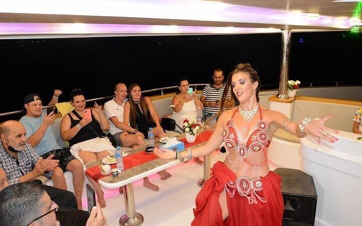 Seafood Dinner Cruise with Belly Dancing, Live Band, and Magic Show on Sharm El Sheikh Boat Image 8