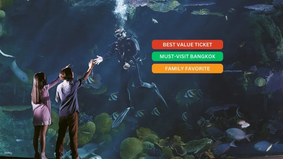 Sealife Ocean World & Madame Tussauds Ticket | Bangkok