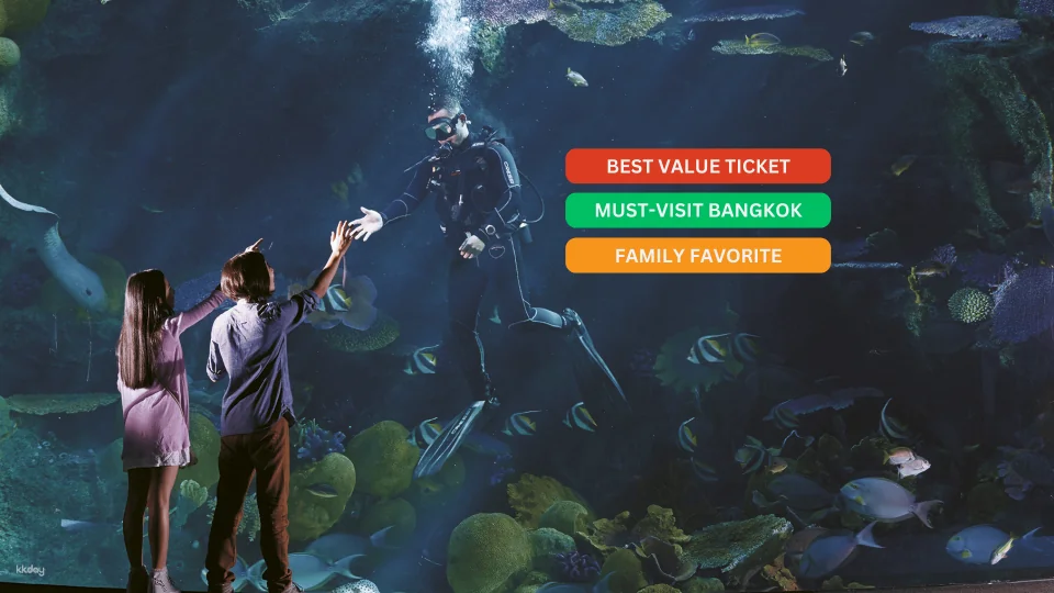 Sealife Ocean World & Madame Tussauds Ticket | Bangkok