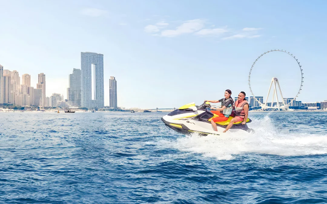 Self Drive Jet Ski Tour - JBR, Ain Dubai, Bluewaters & The Atlantis Image 4