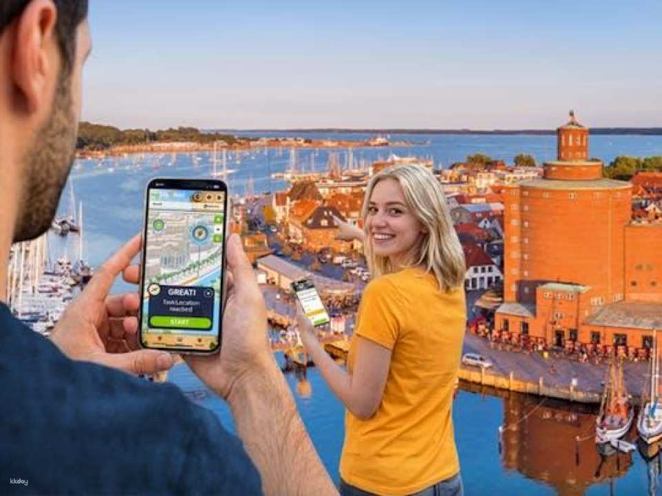 Self-guided digital scavenger hunt in Eckernförde