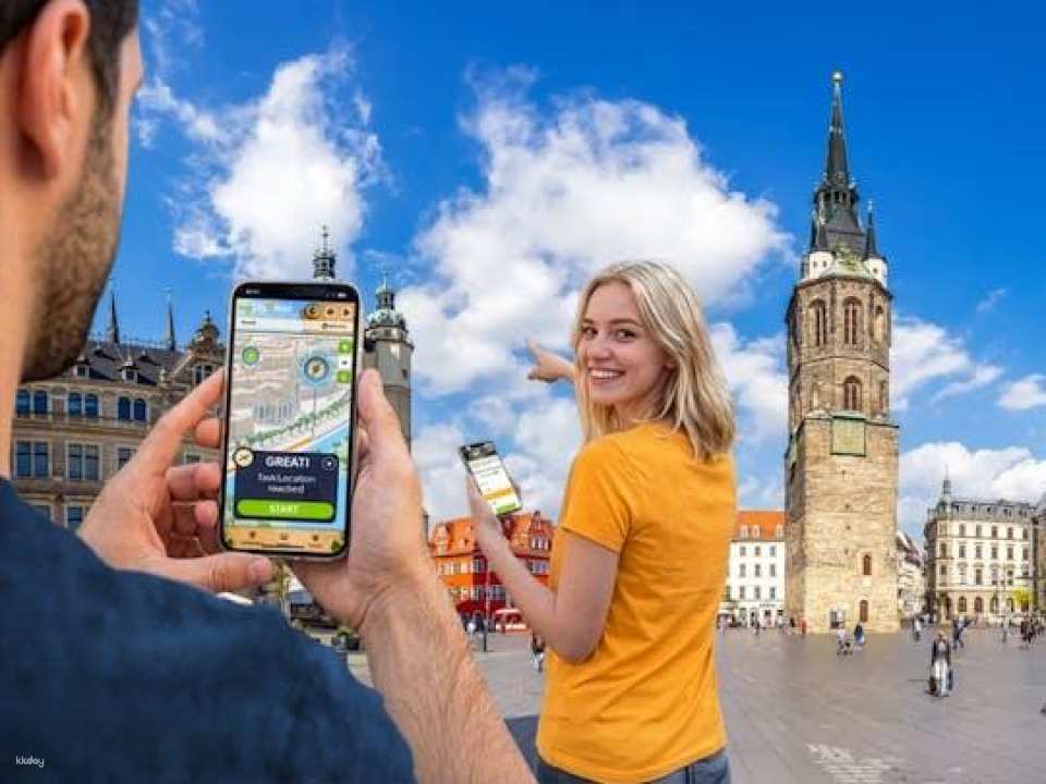 Self-guided digital scavenger hunt in Halle