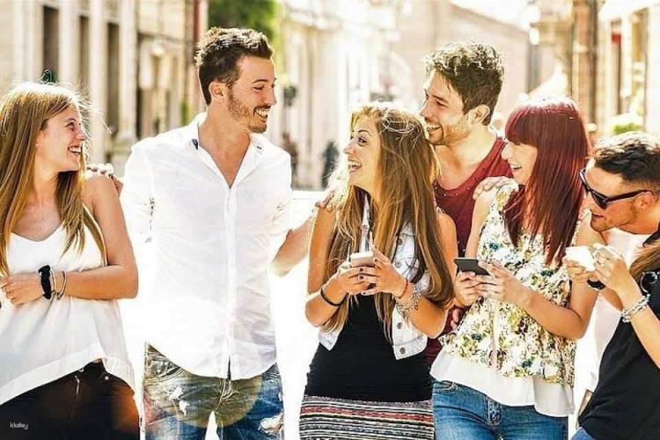Self guided tour with interactive city game of Krakow