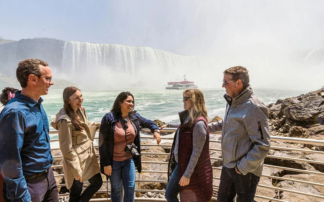 Semi-Private Day & Night Sightseeing Tour of Niagara Falls Canada with Cruise & Dinner Image 3