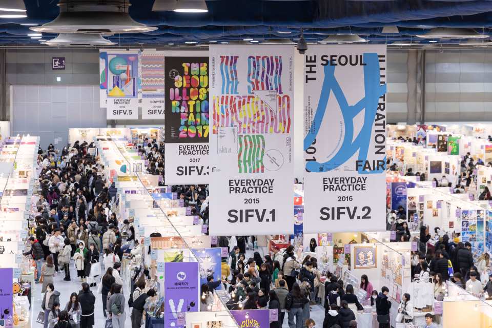 Seoul Illustration Fair V.21 Admission Ticket | South Korea's Largest Illustration Fair