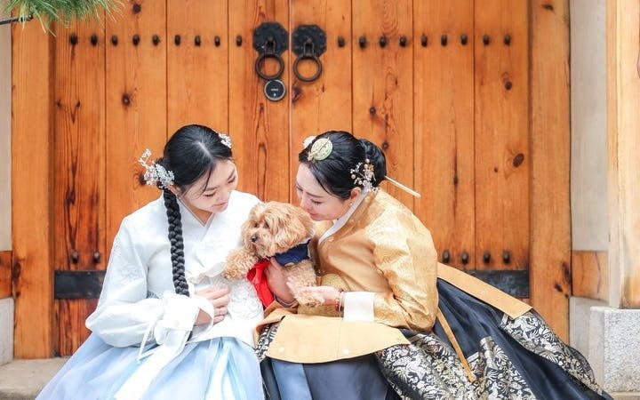 Seoul Private Hanbok Palace Photoshoot with Professional Photography and Edited Images Image 8