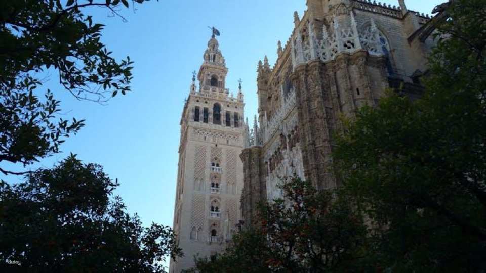 Sevilla Alcázar and cathedral guided tour with priority access tickets
